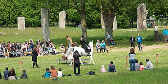Harpe et cheval